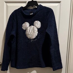 Disney Navy Blue Kids Sweatshirt with Mickey Design